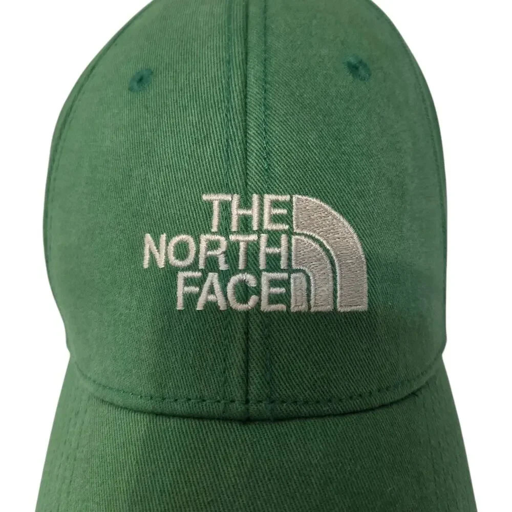 The North Face Berkeley California Hat Cap Green Cotton Adjustable Strapback